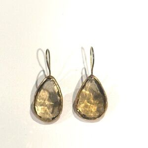 Elegant Gold Teardrop Earrings
